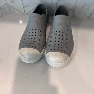 Kids Gray Native Shoes